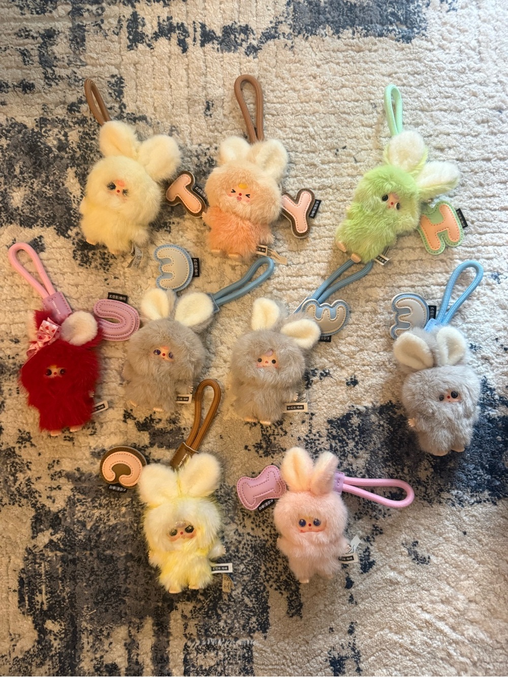 baby three mini bunnies